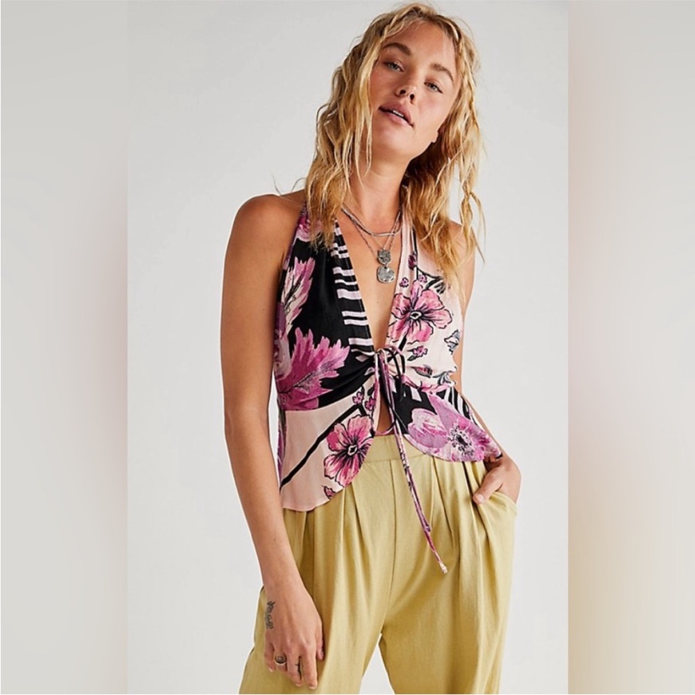 Free People Hot Tropics Tank/Halter Top - NEW w/o tags. Never worn.